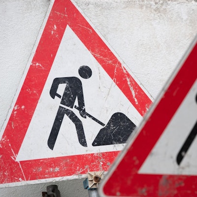 Baustellenschilder. (Symbolbild)