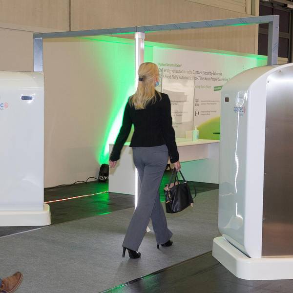 Körperscanner Kölner Messe Corona Hygienekonzept