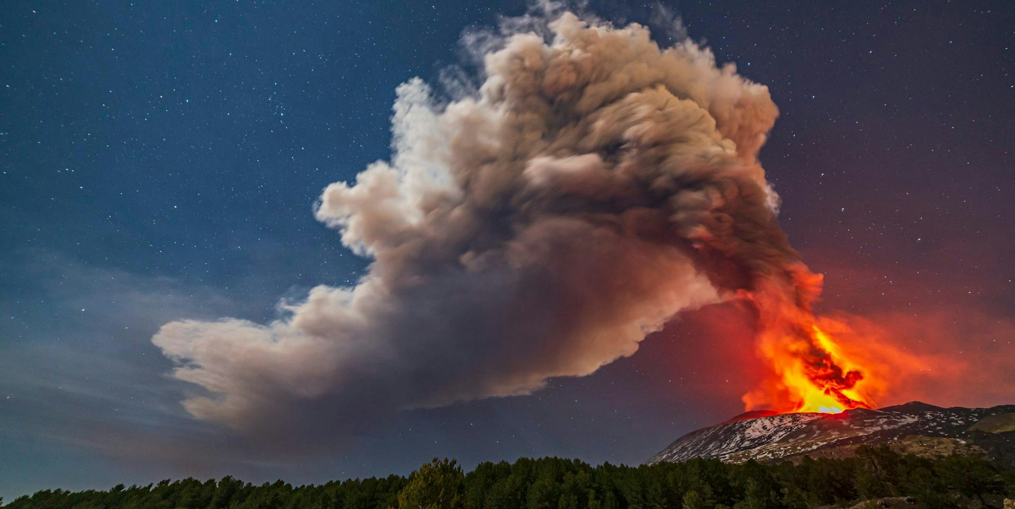 Ätna Ausbruch 110222