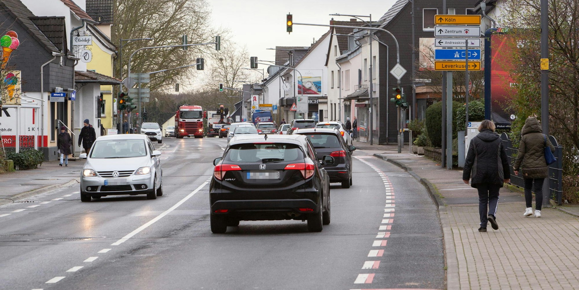 Unfallstelle-Schildgen