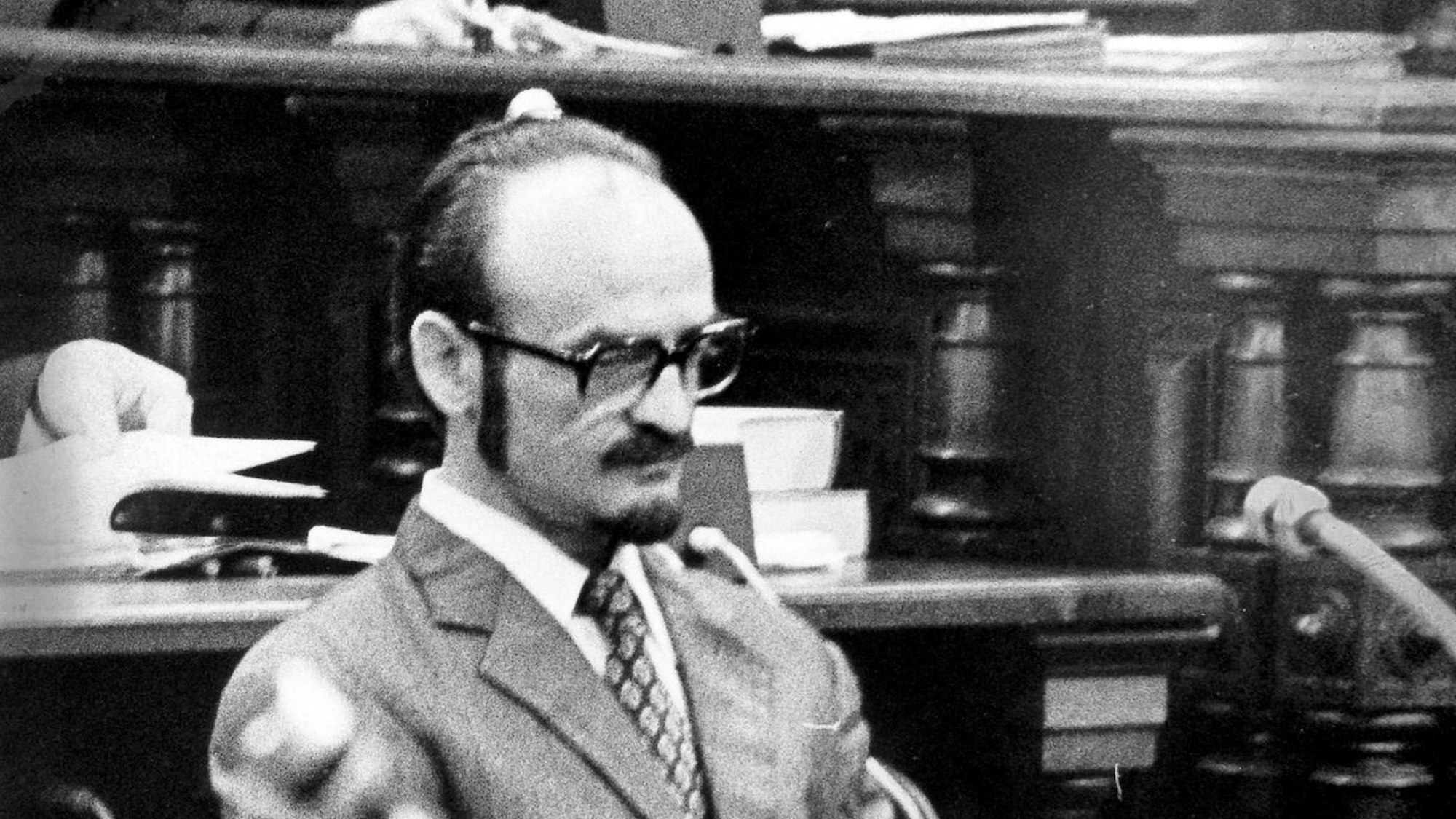 Fritz Honka vor Gericht.