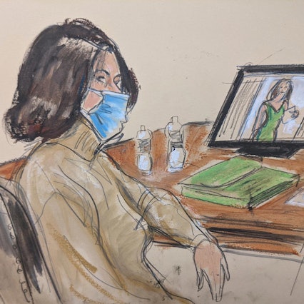 Ghislaine Maxwell Prozess dpa