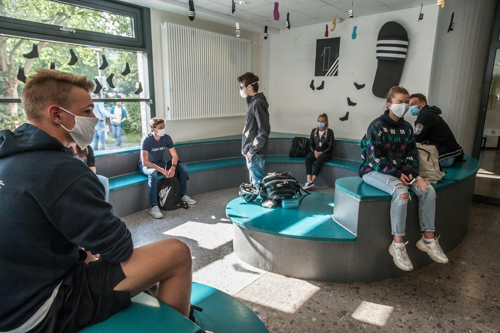 Leverkusen Schule Corona Symbol_003