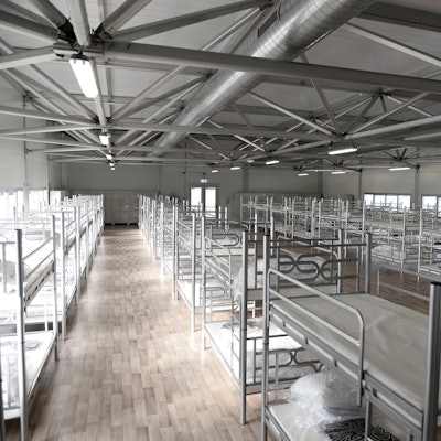 Flüchltinge Köln Hallen