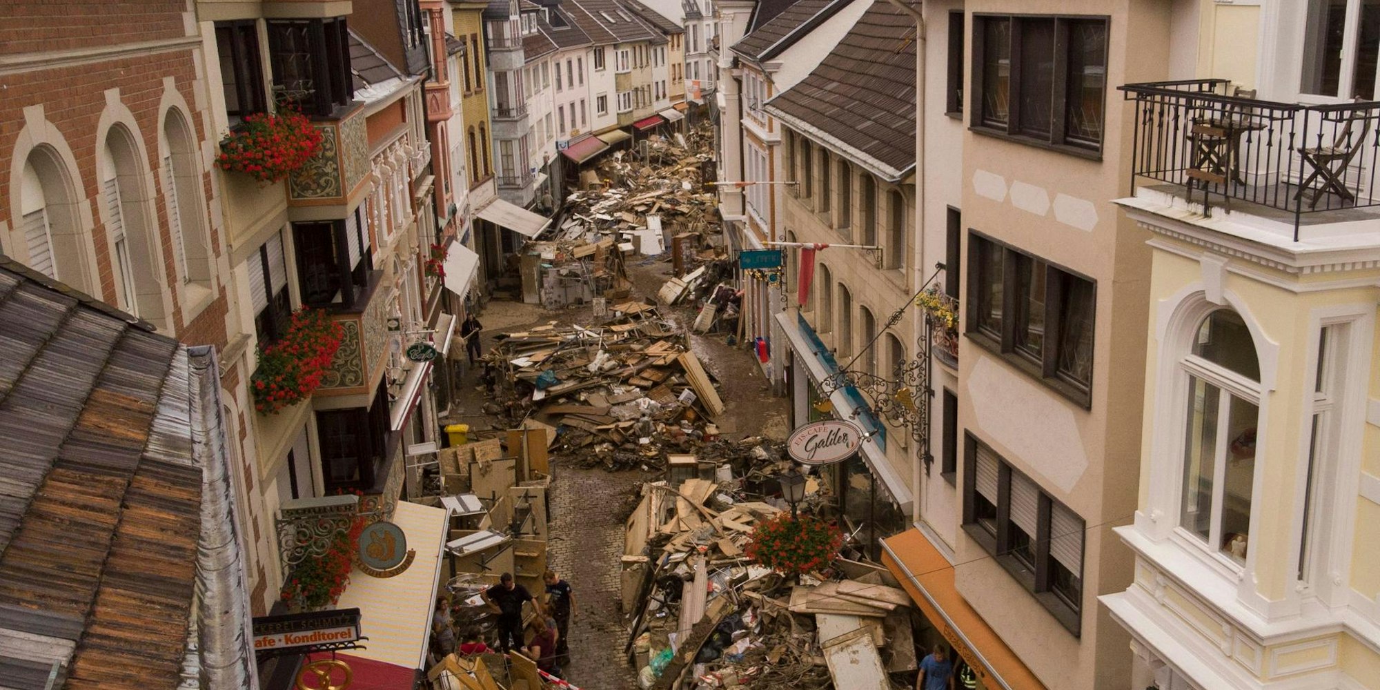 Ahrweiler Aufräumarbeiten