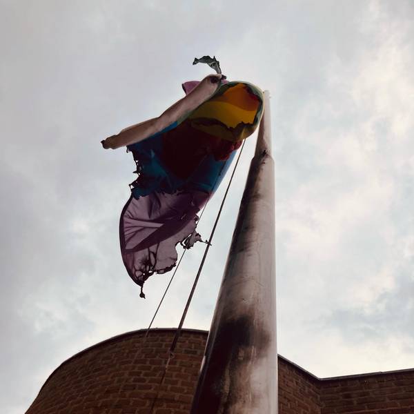 Verbrannte Flagge 1