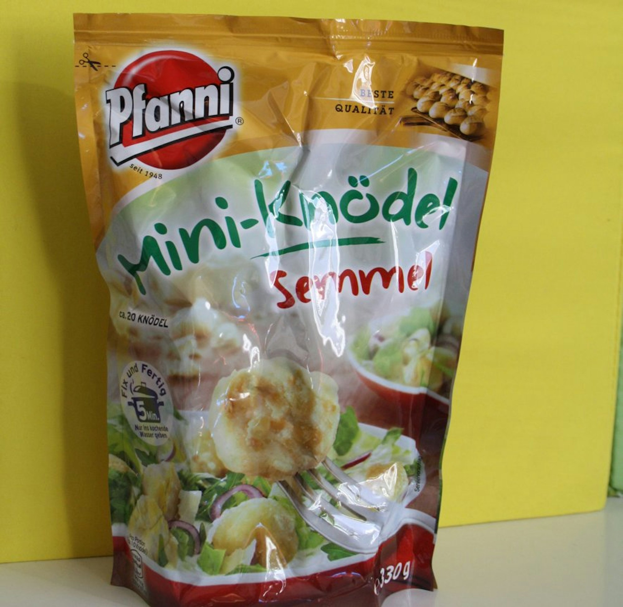 Mini Knödel Pfanni