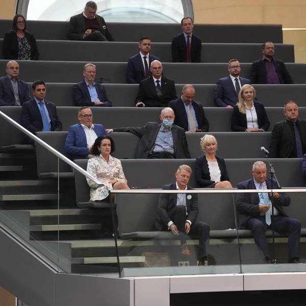 Bundestag AfD Tribüne
