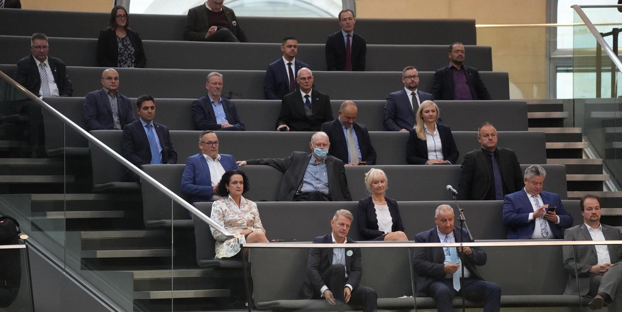 Bundestag AfD Tribüne