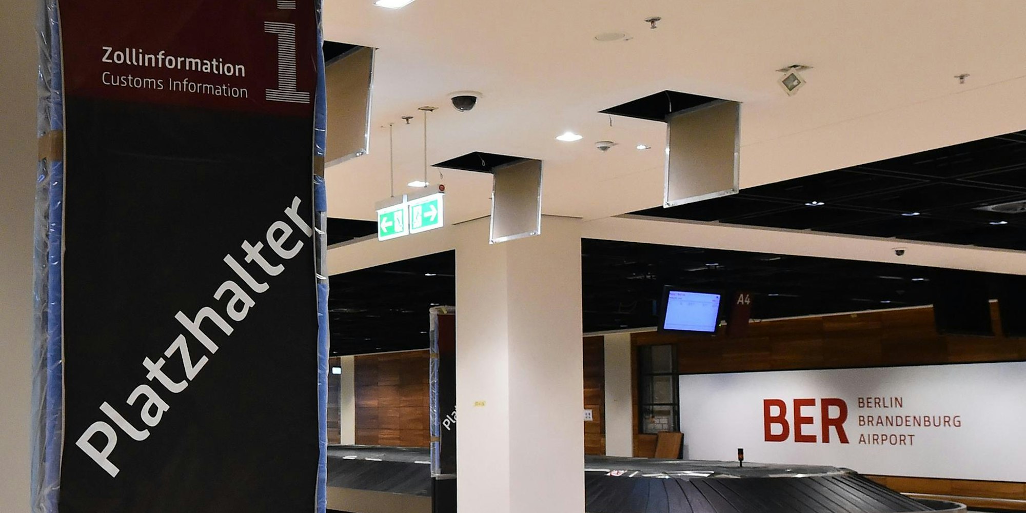 BER Flughafen Gepäckband