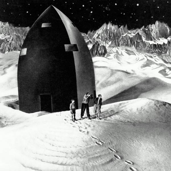 Frau im Mond