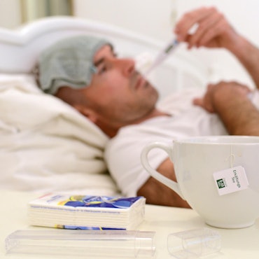 Symbolbild milde Corona-Symptome