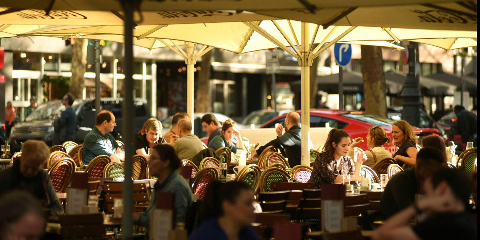 Belgisches Viertel Außengastro RAKO