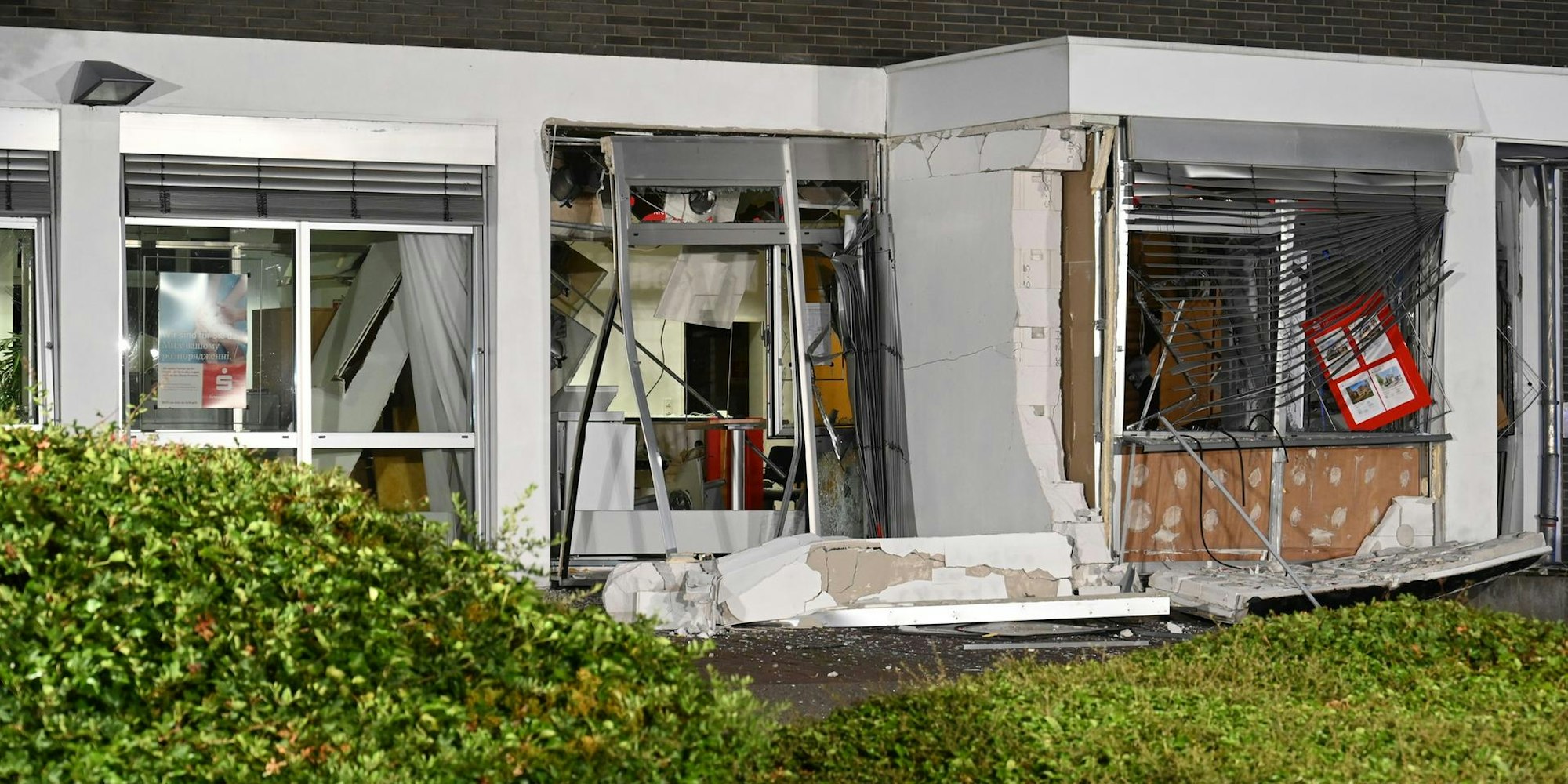 Automat in Buir gesprengt