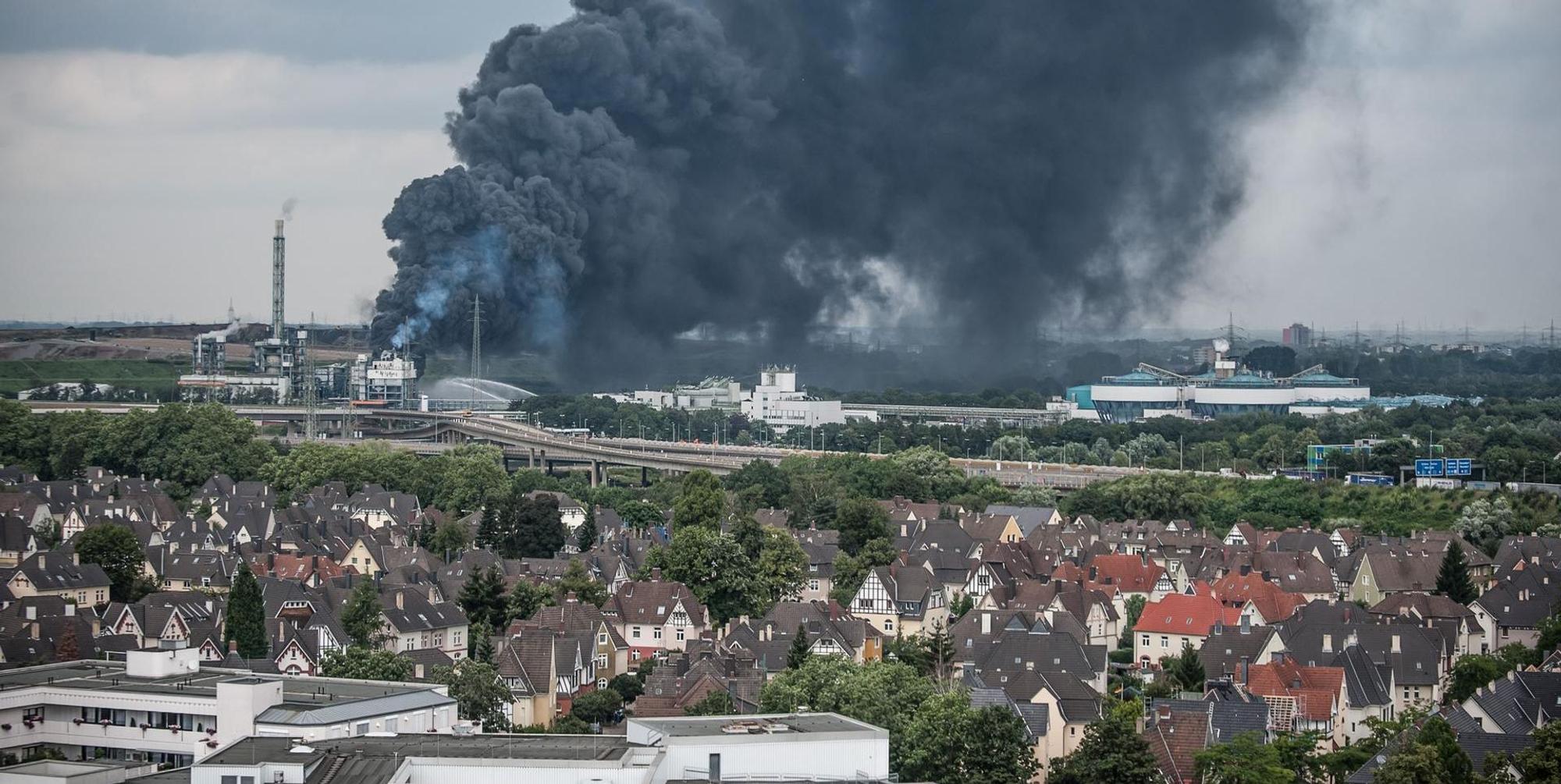 Explosion Leverkusen Wohngebiet