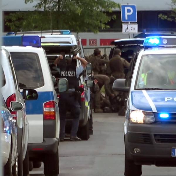 Polizei Einsatz ICE Brandenburg