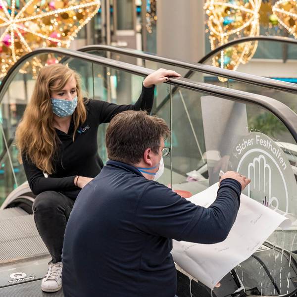 Neumarkt Galerie Rolltreppe