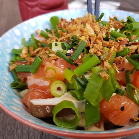 Poké Makai Henn Test Sushi Bowl