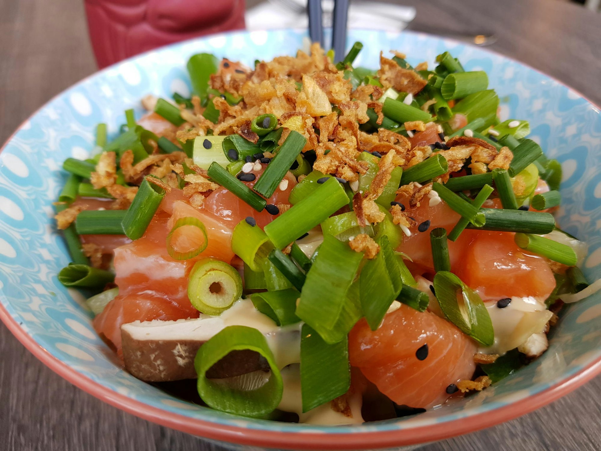 Poké Makai Henn Test Sushi Bowl