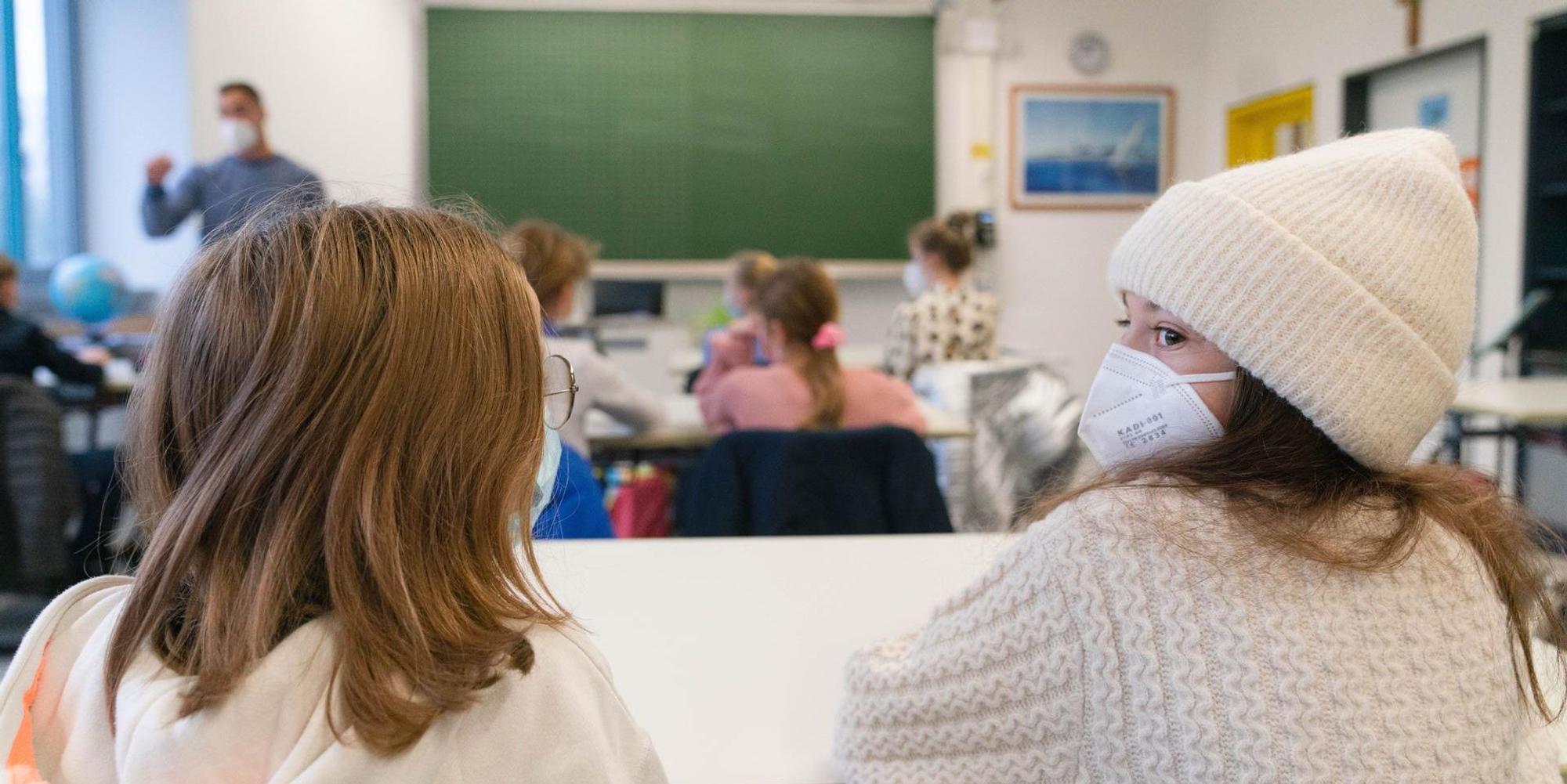 Schule Corona dpa November