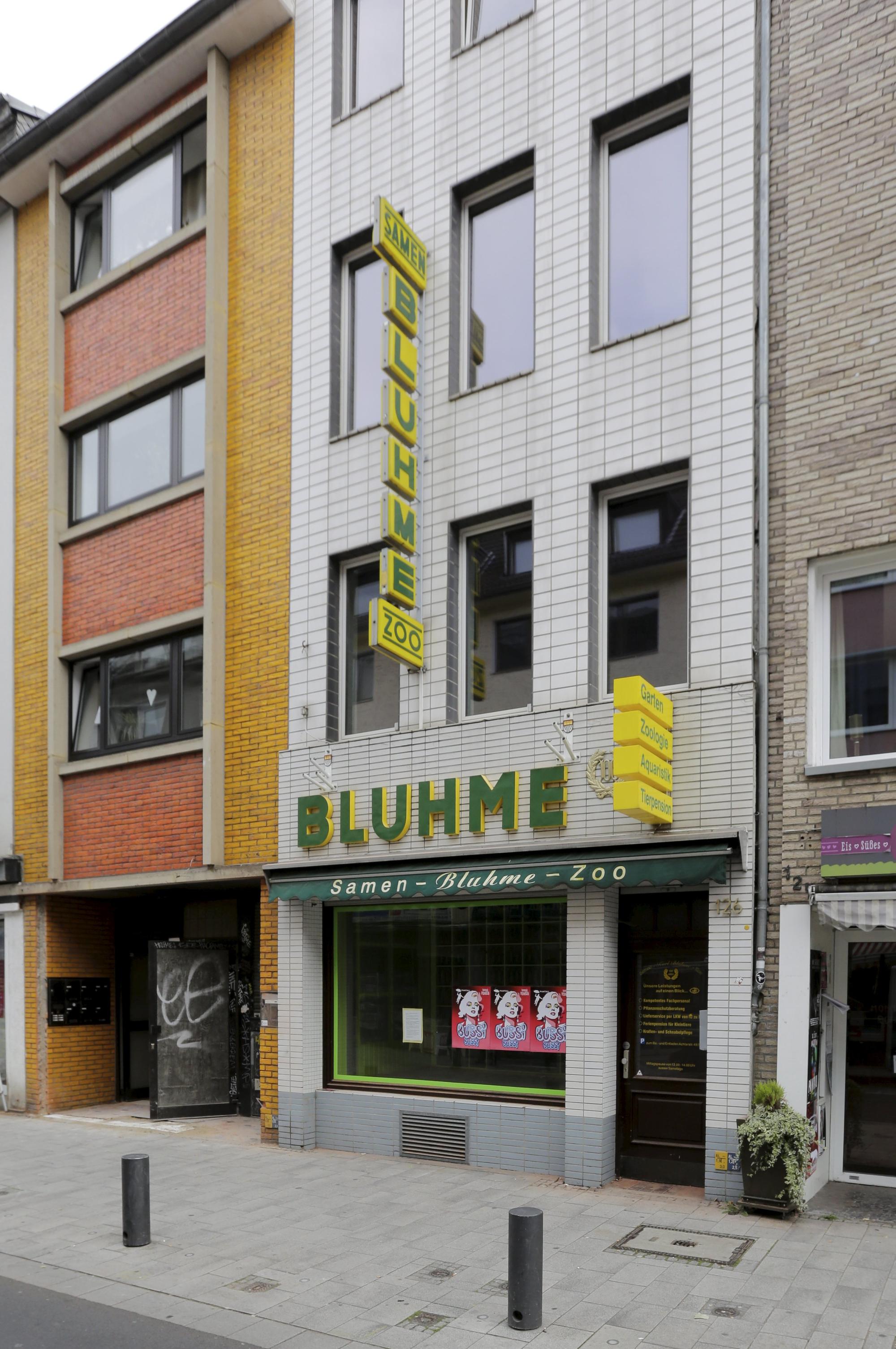 Bluhme grönert