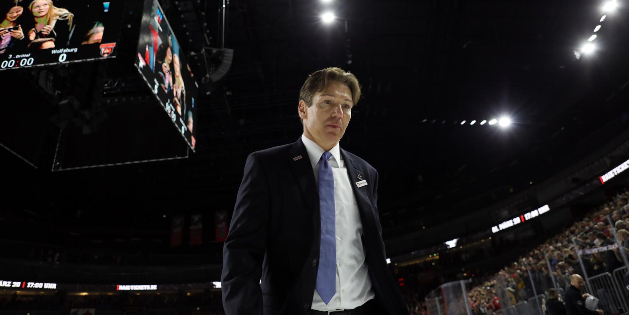 Uwe Krupp Kölner Haie Wolfsburg