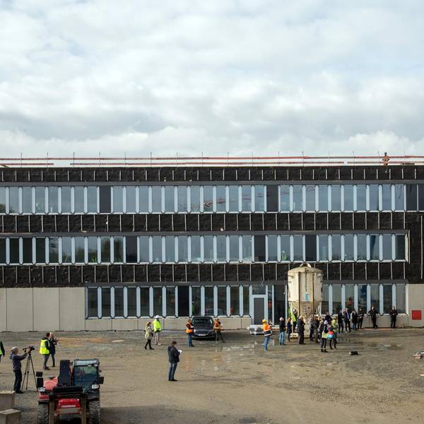 Richtfest Gymnasium Zusestraße
