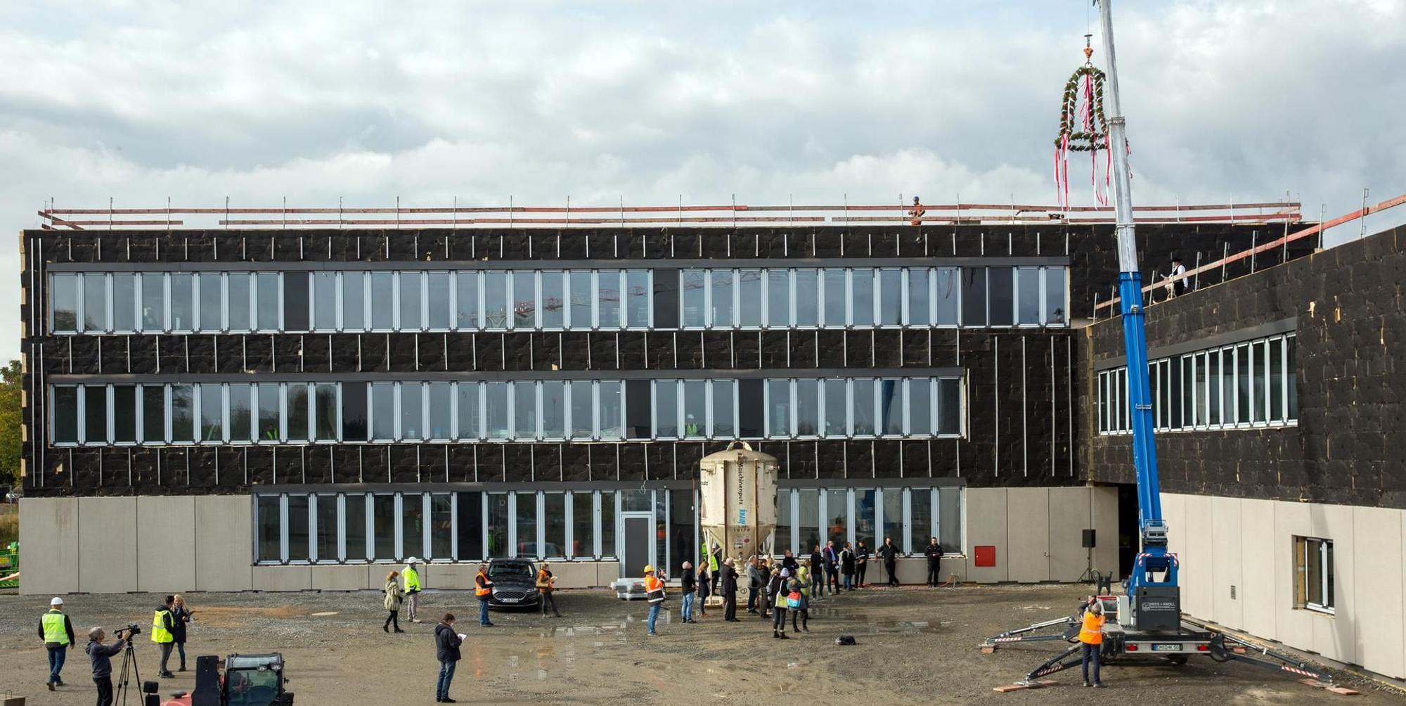 Richtfest Gymnasium Zusestraße