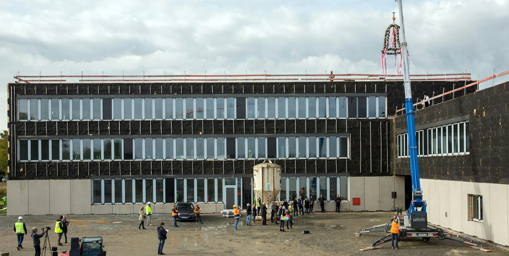 Richtfest Gymnasium Zusestraße