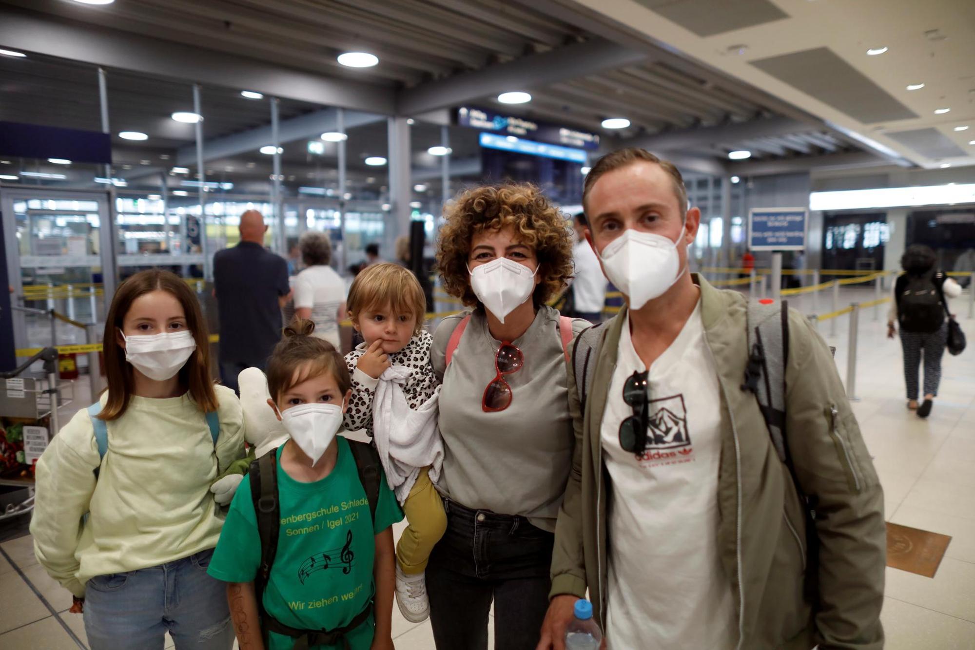 Familie Flughafen