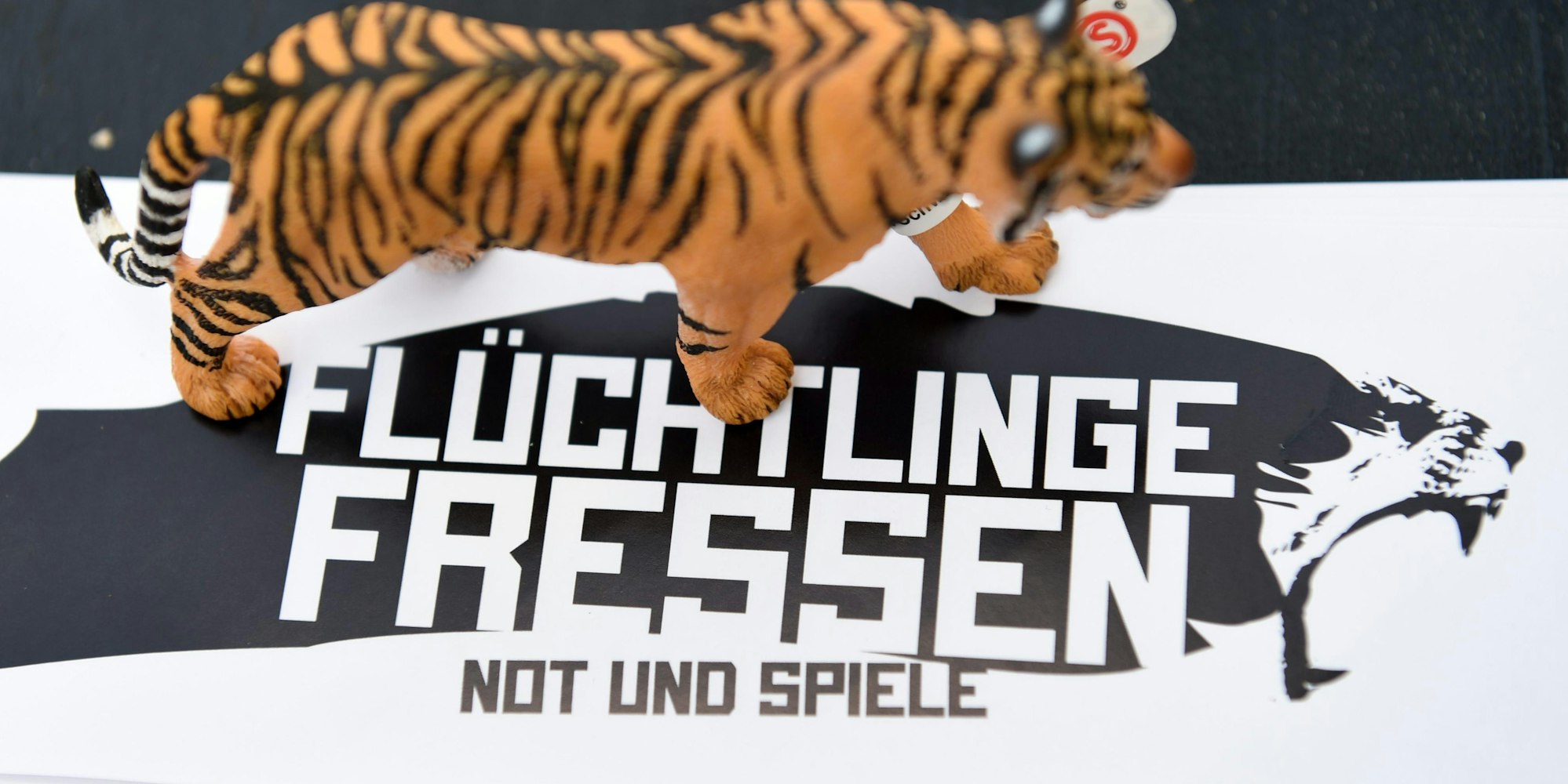 Flüchtlinge fressen