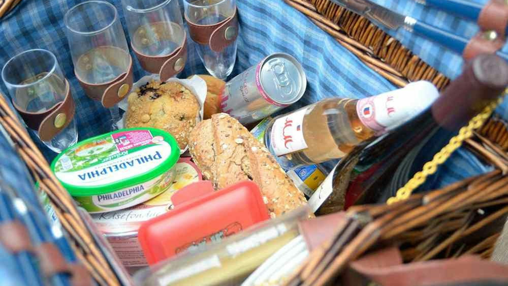 Picknickkorb in Monheim.