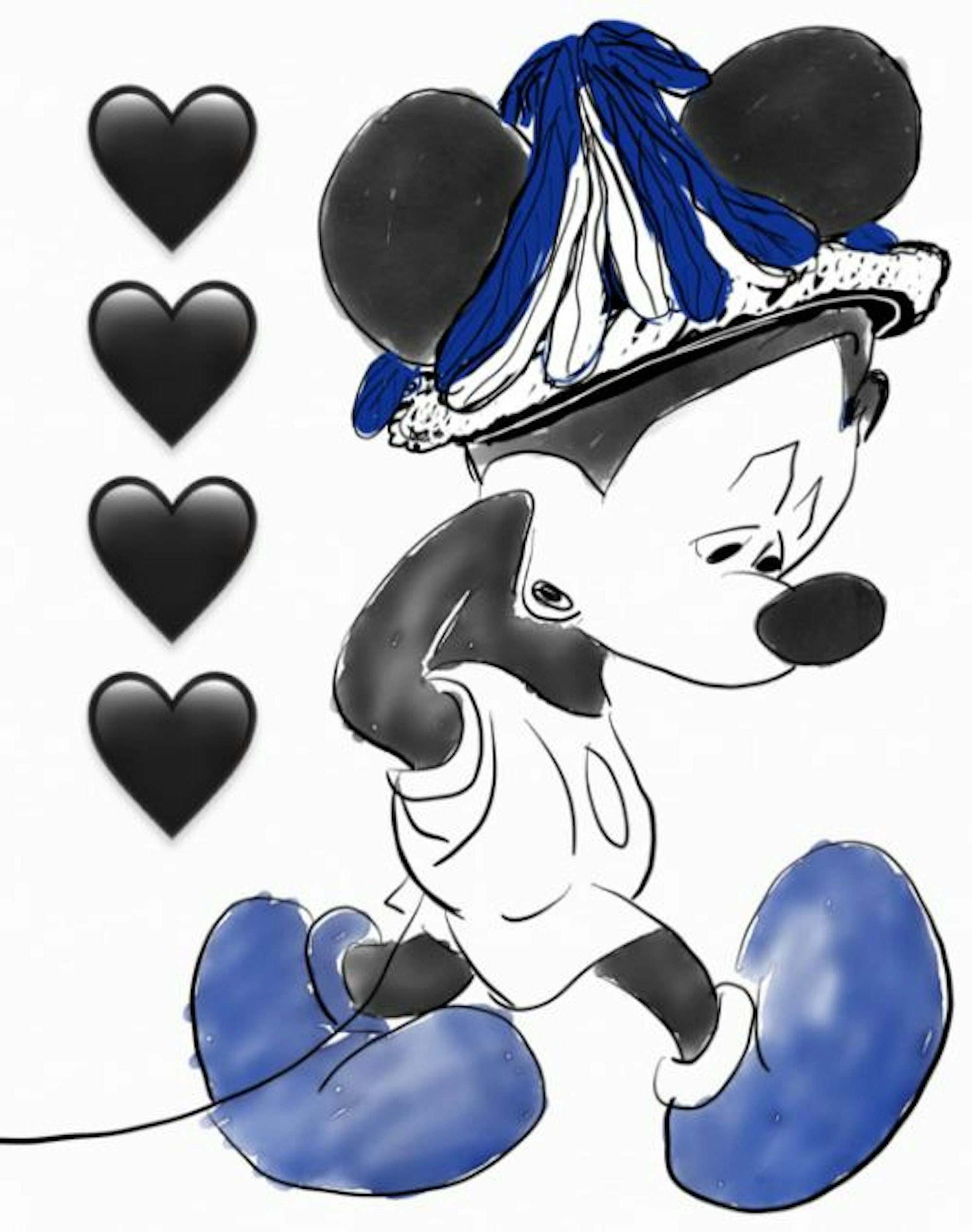 heike haupt blaue funken mickey