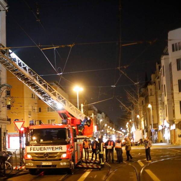 Feuerwehr Übung Ehrenfeld