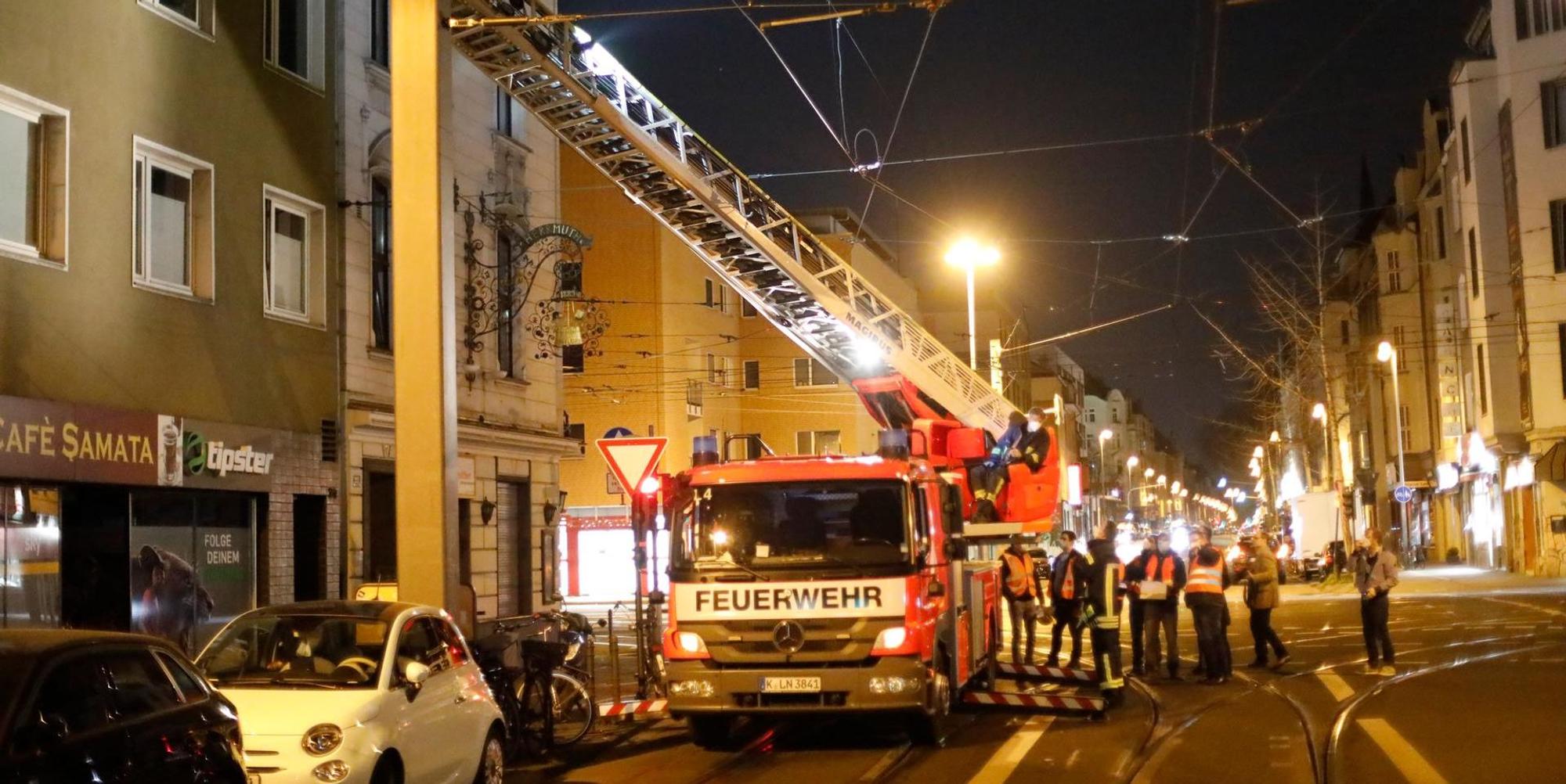 Feuerwehr Übung Ehrenfeld