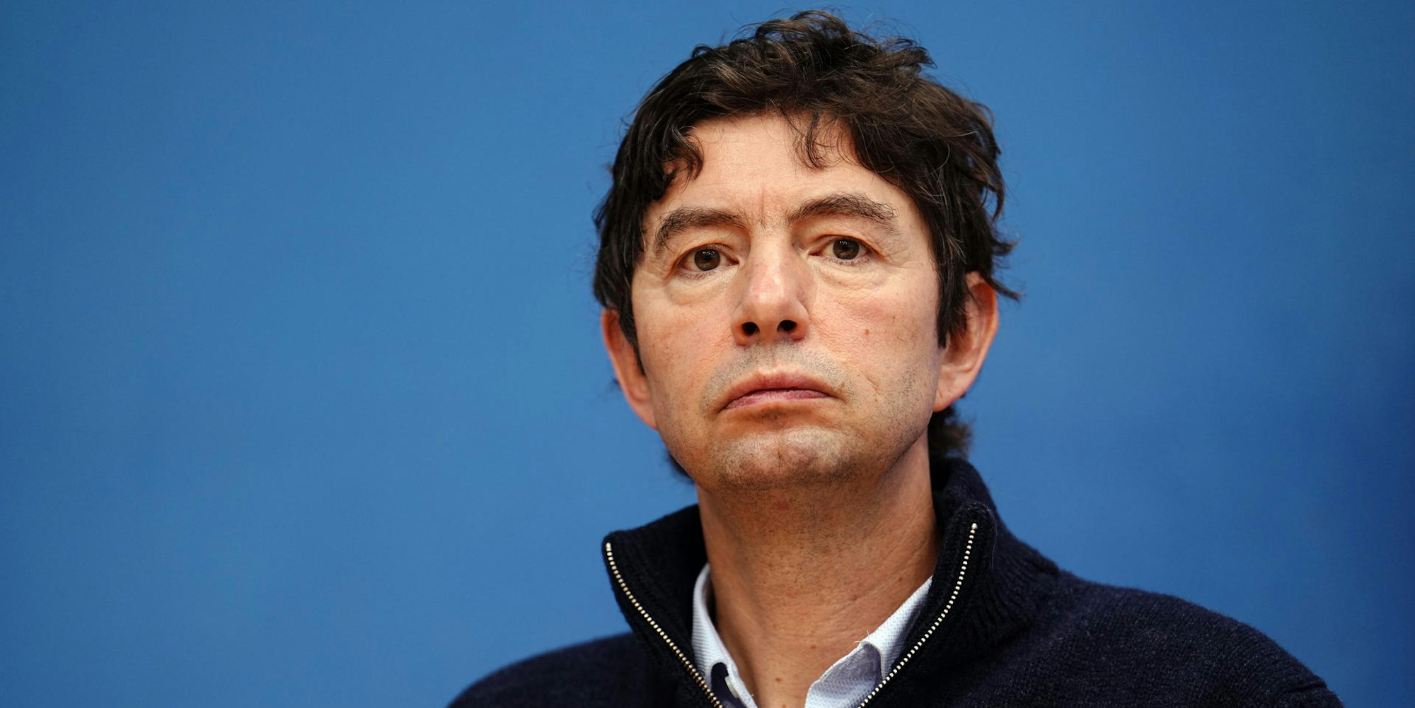 Christian Drosten mürrisch dpa archiv