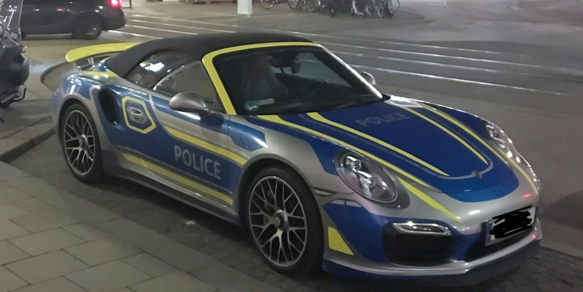 Polizei-Porsche
