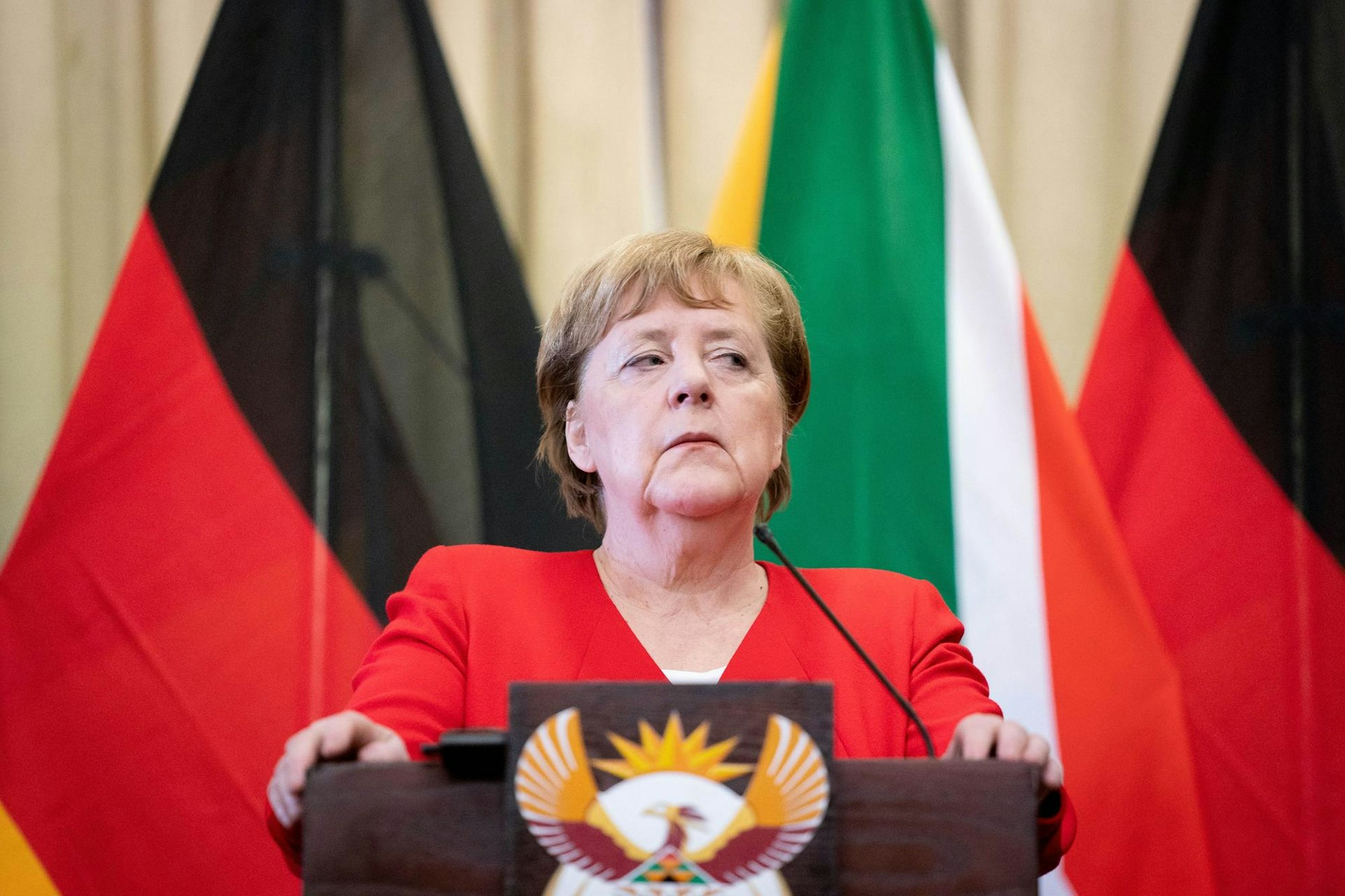 Merkel Südafrika dpa neu