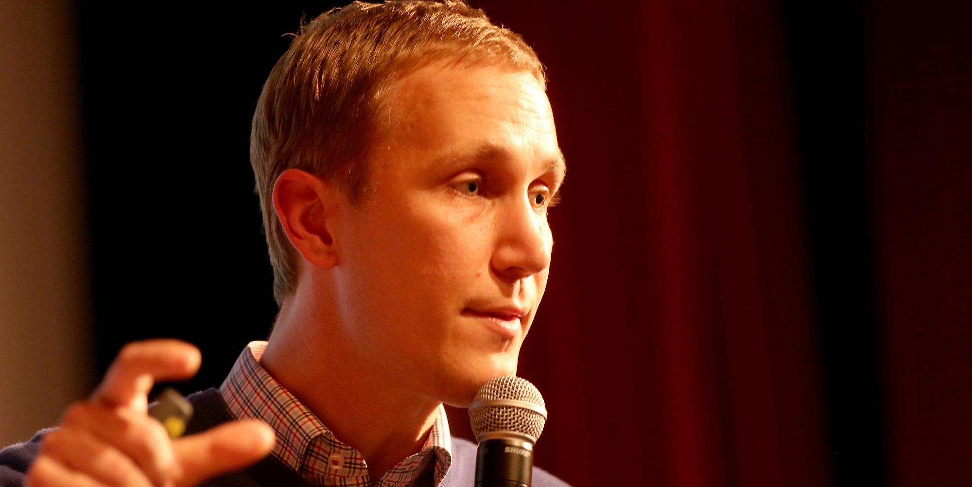 Bild Monheimer Bürgermeister Daniel Zimmermann