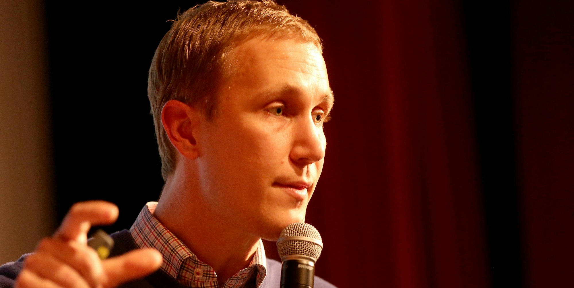 Bild Monheimer Bürgermeister Daniel Zimmermann