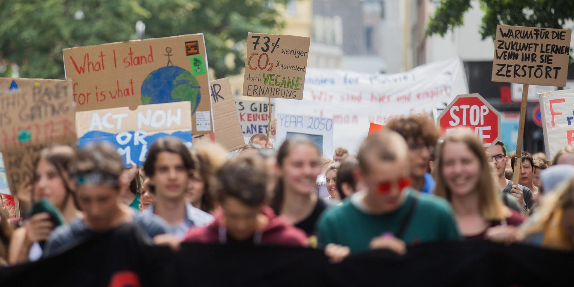 FFF Protest Köln Symbolbild