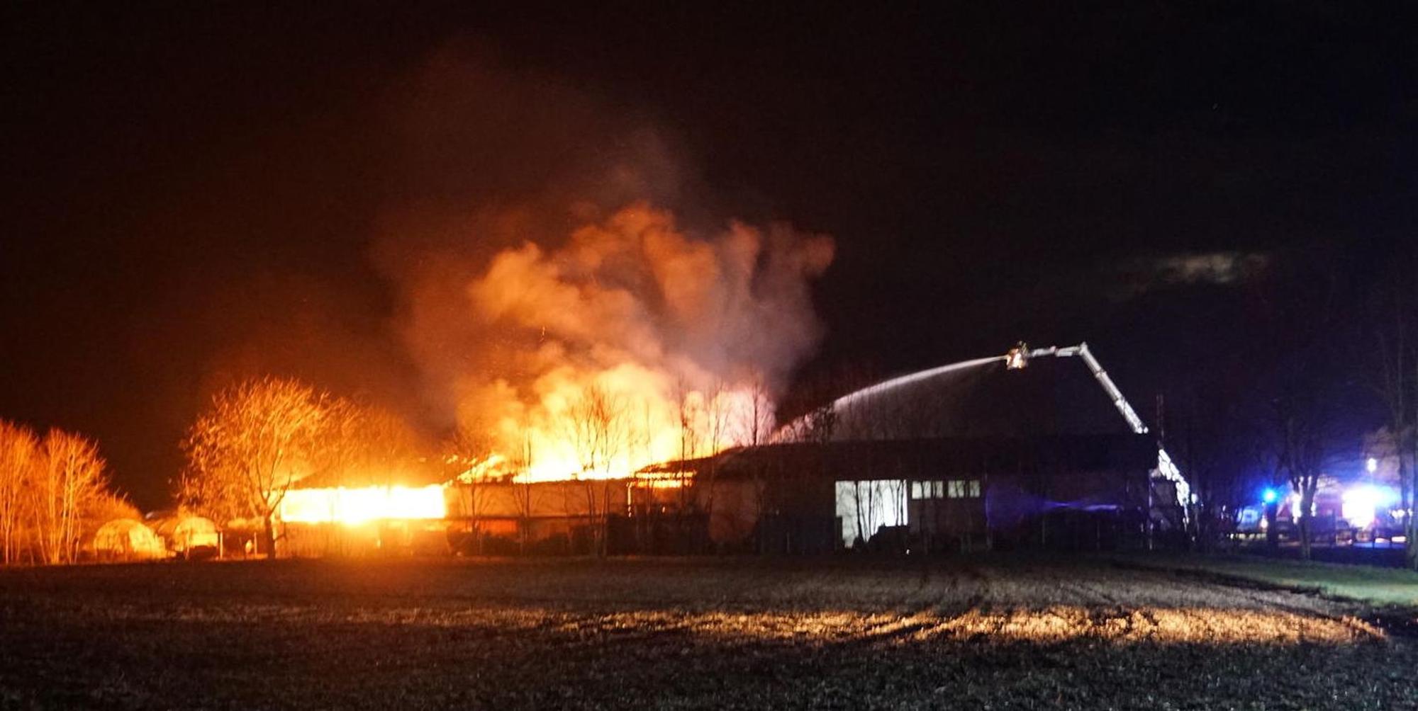 Großbrand dom esch
