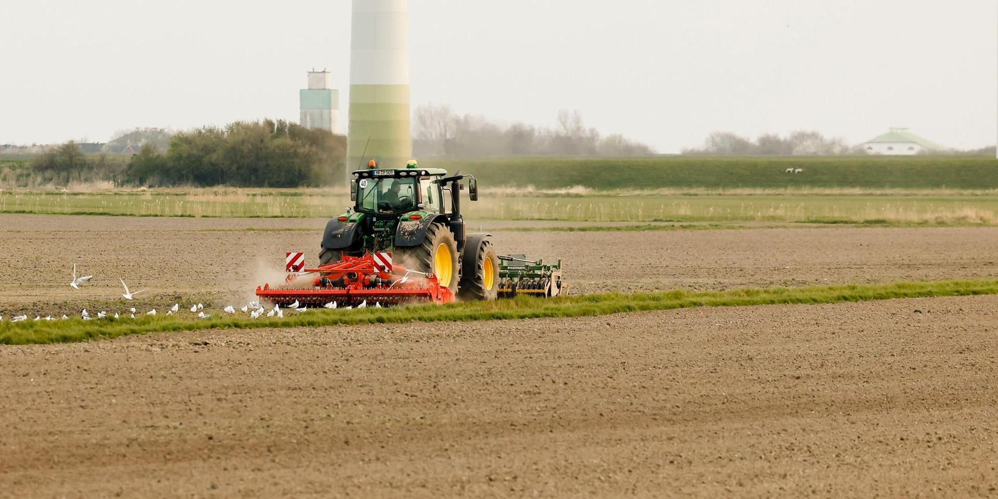 Landwirt Bauer Acker