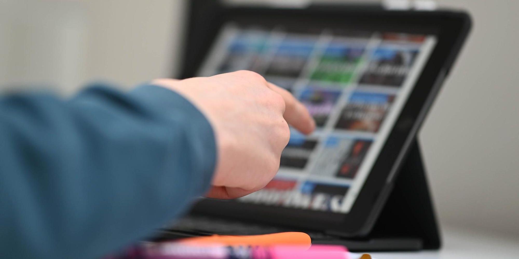 Schüpler lernt mit Moodle