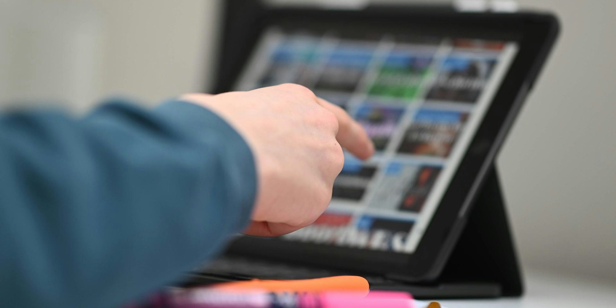 Schüpler lernt mit Moodle