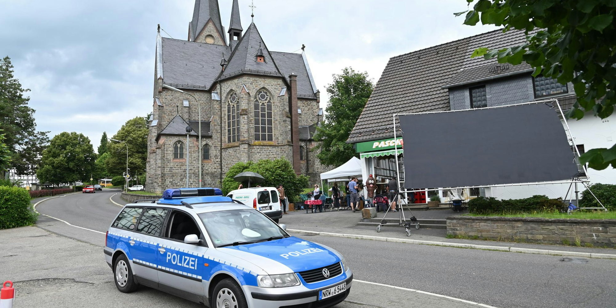 Dreharbeiten Kürten-Olpe 1