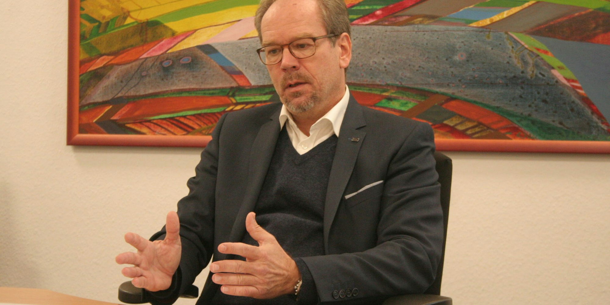 Bergheim Interview Bürgermeister Volker Mießeler 3