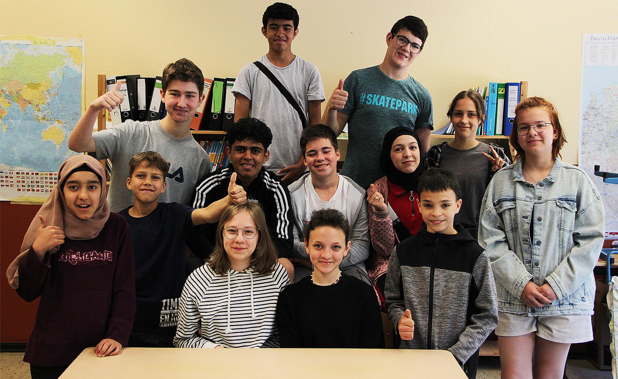 Ukrainer in Gesamtschule Eifel_001