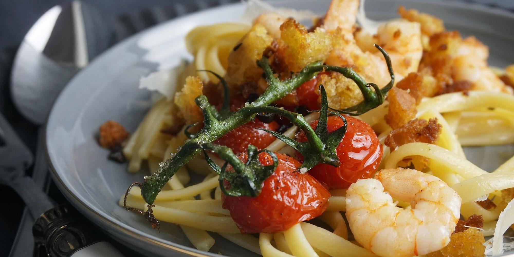 Linguine_mit_Garnelen