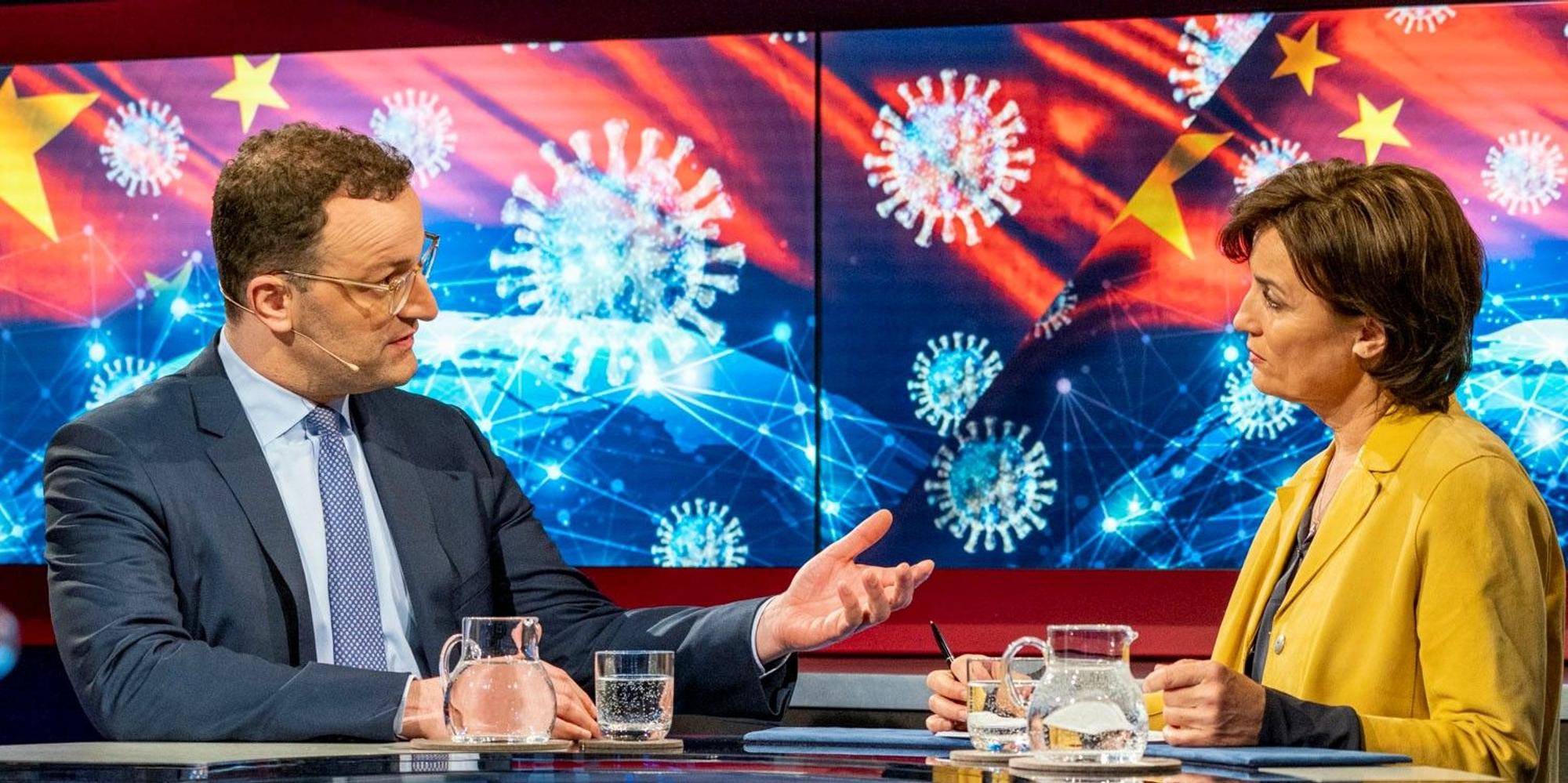 Spahn bei Maischberger 1
